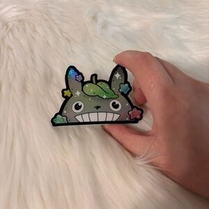 New Michelle Coffee Holographic Totoro Sticker
